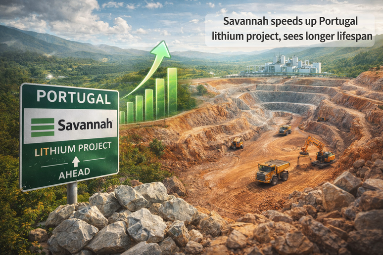 Savannah speeds up Portugal lithium project, sees longer lifespan teaser image