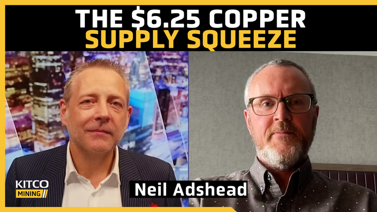 Copper near $6.25 puts mine supply back in focus, says Neil Adshead teaser image
