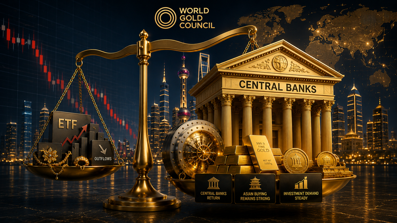 Gold demand proves resilient despite Q2 selloff as central banks return and Asian buying remains strong - WGC teaser image