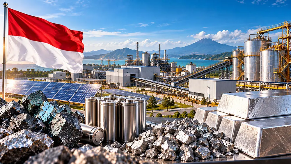 Indonesia vows to protect investment at launch of battery, solar, aluminium plants teaser image