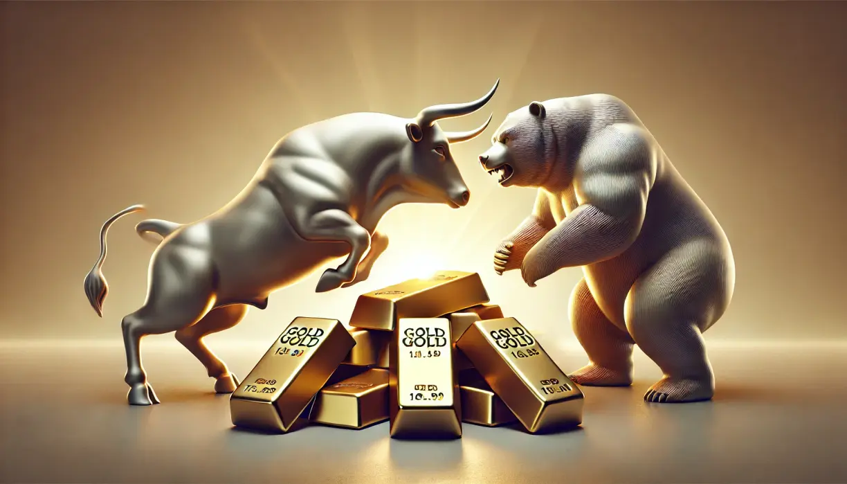 Wall Street sees gains or sideways chop for gold next week, Main Street less bullish following November decline teaser image