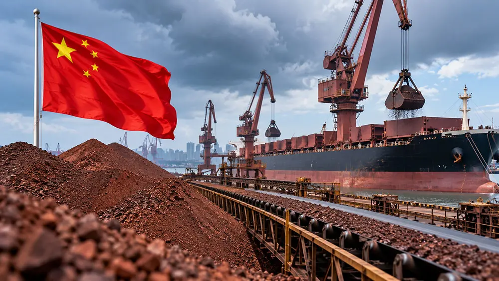 China August iron ore imports beat expectations as typhoons delay July customs clearance teaser image