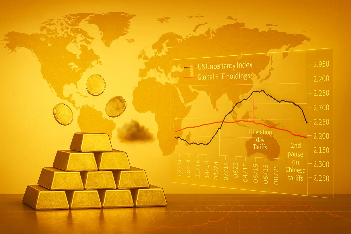 Gold price is well-supported despite easing geopolitical uncertainty - SocGen teaser image