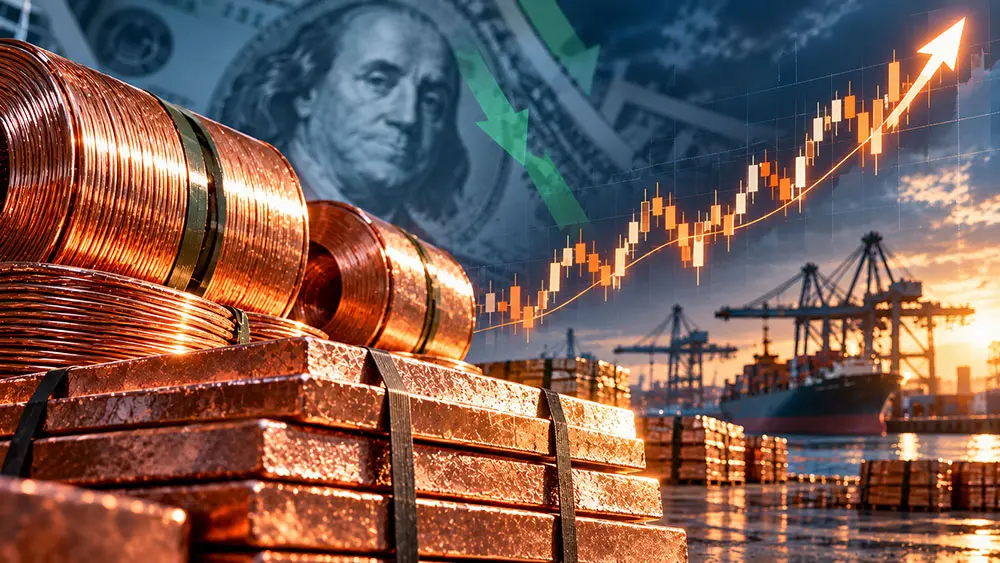 Copper price crawls higher on softer dollar after weak US jobs data, tight supply teaser image