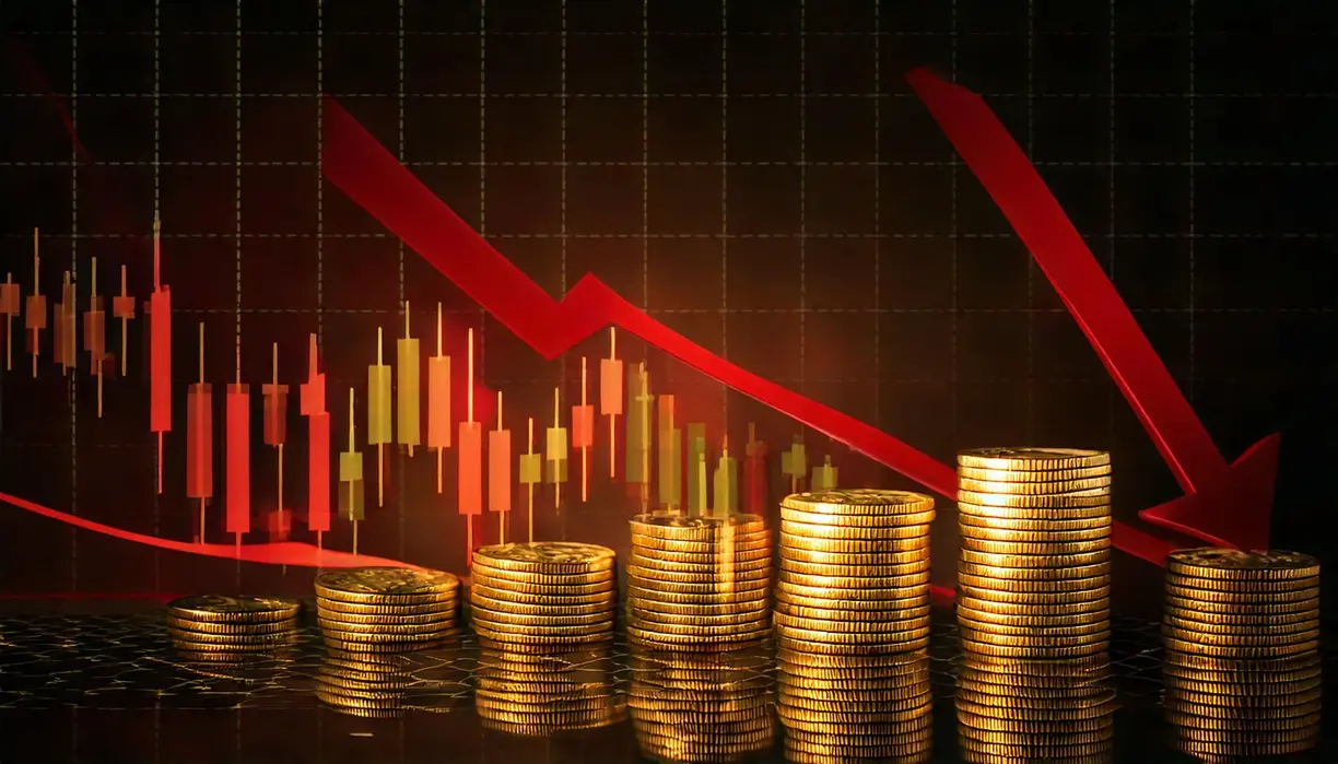 Gold suffers largest weekly decline in six months teaser image