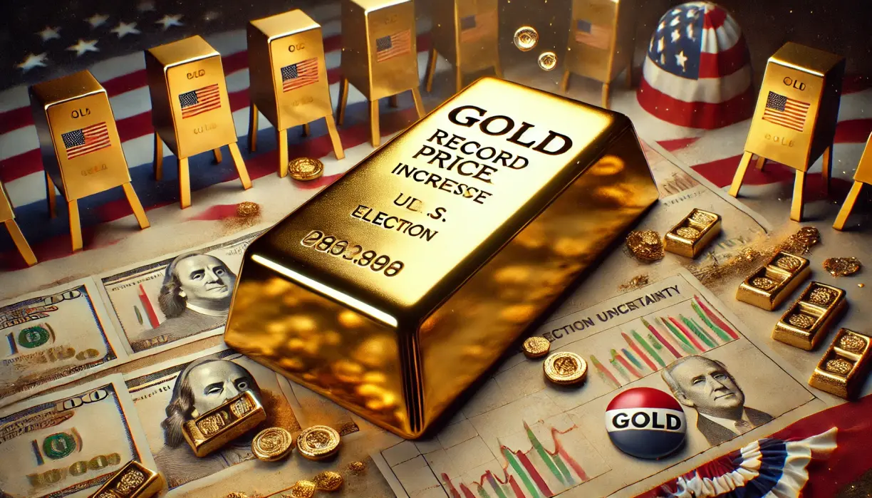 Gold’s record prices driven by US election uncertainty teaser image