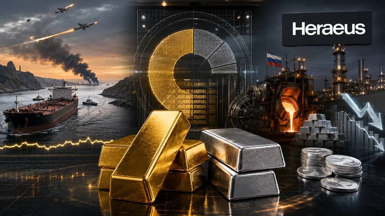 Gold gets no boost from geopolitical conflict, Russia makes outsized precious metals output claims for 2026 – Heraeus teaser image