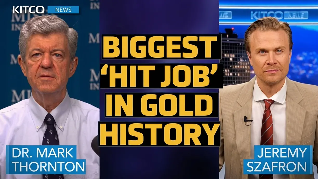 Economist Mark Thornton warns of 150-year market peak, calls Fed nomination a ‘hit job’ on precious metals teaser image