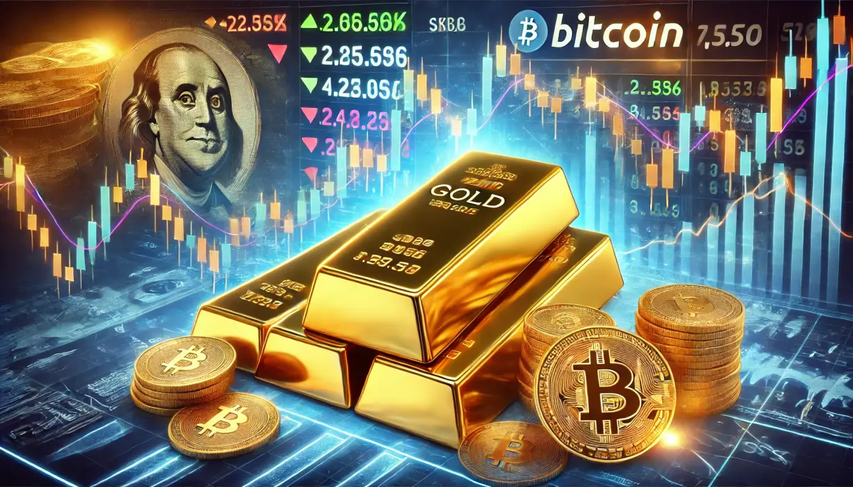 Gold shines amid inflation woes, Bitcoin dips below $59k teaser image