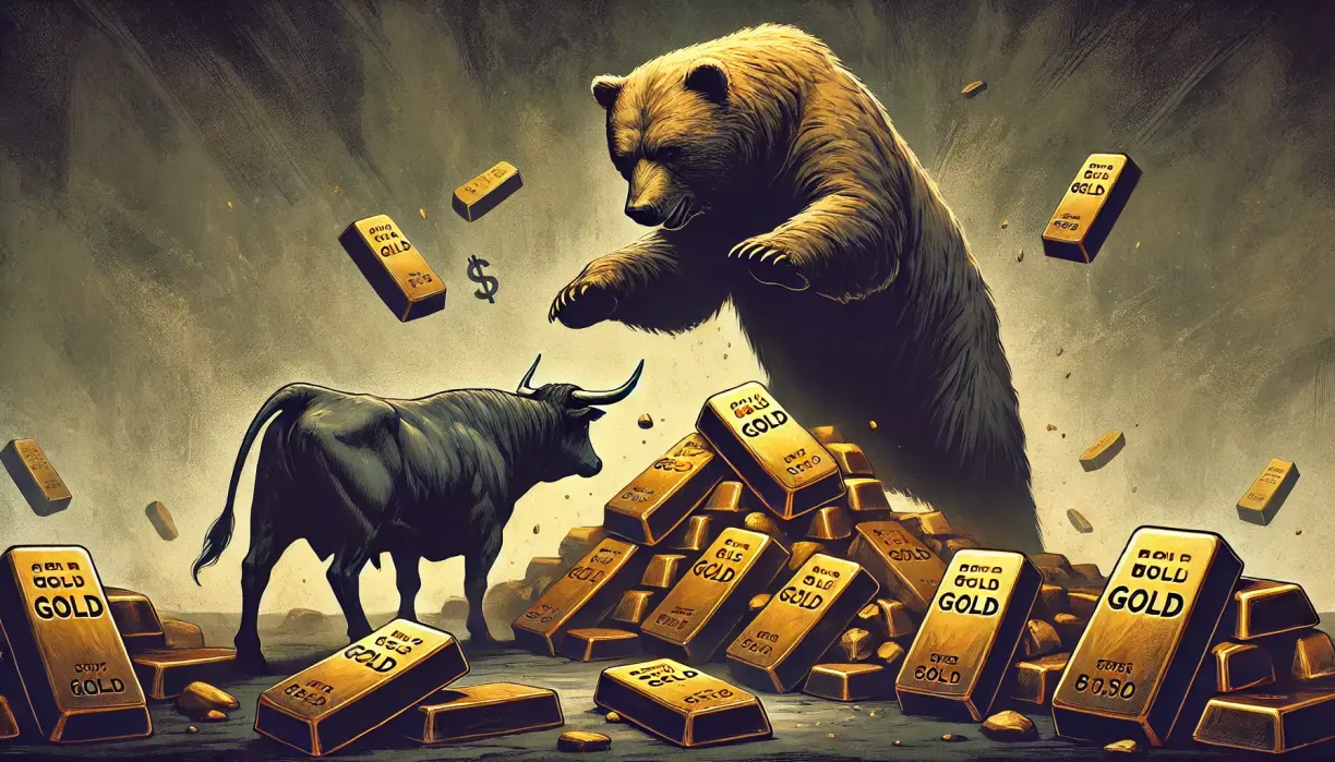 Wall Street and Main Street both bearish on gold for next week as risk assets reign supreme teaser image