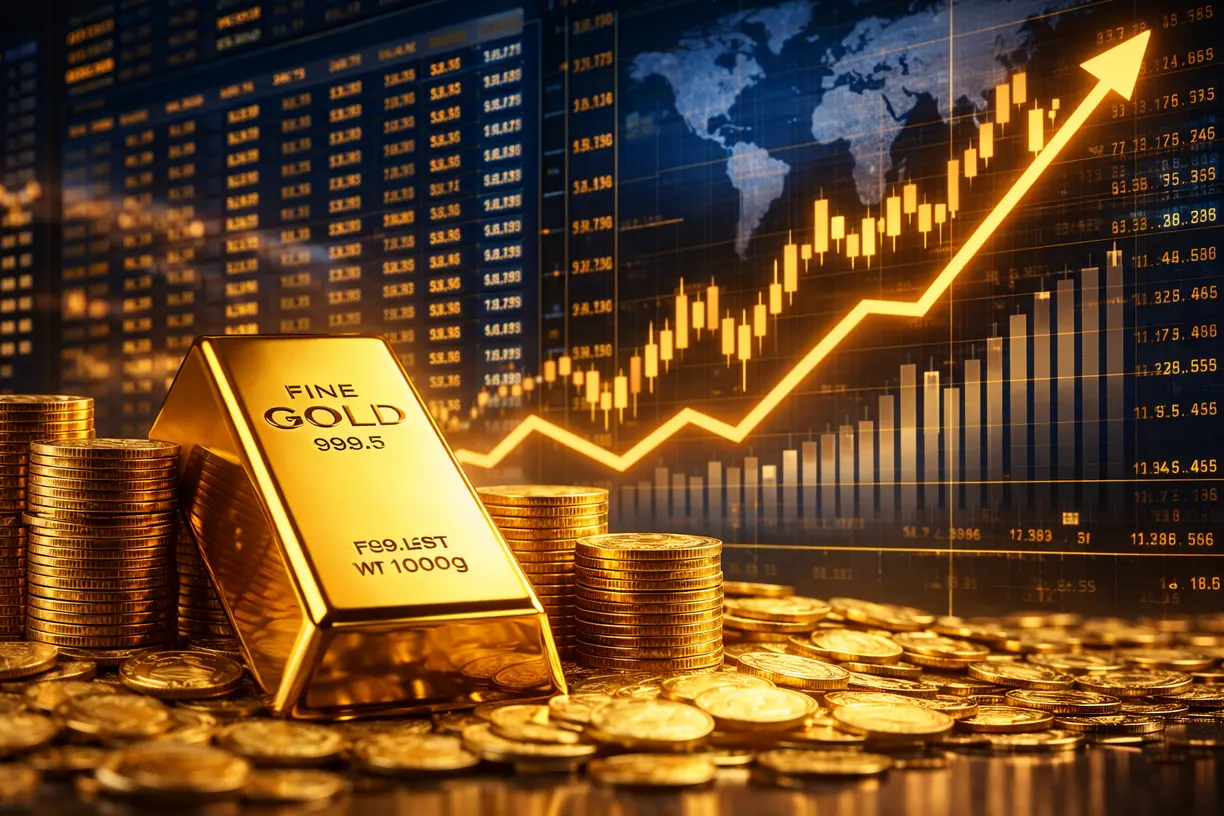 Gold price holds near $4,800 as Standard Chartered sees near-term risks, longer-term upside teaser image