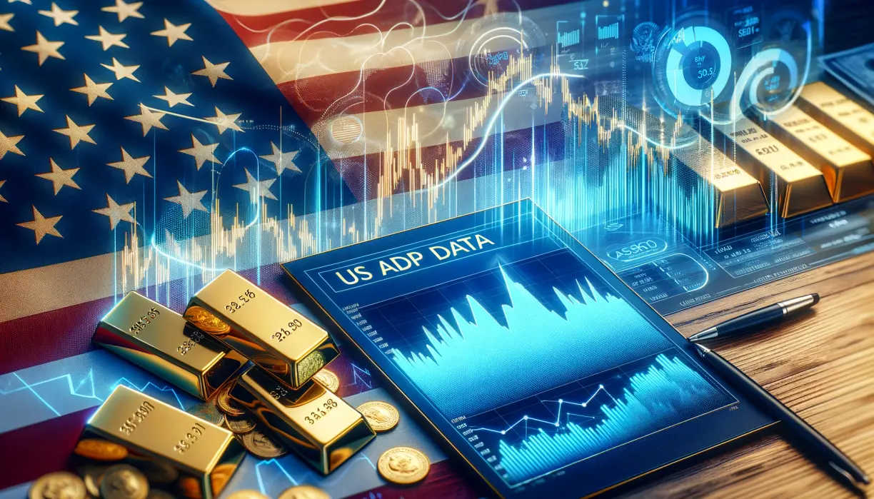 What does the US ADP data tells US about the gold price? teaser image