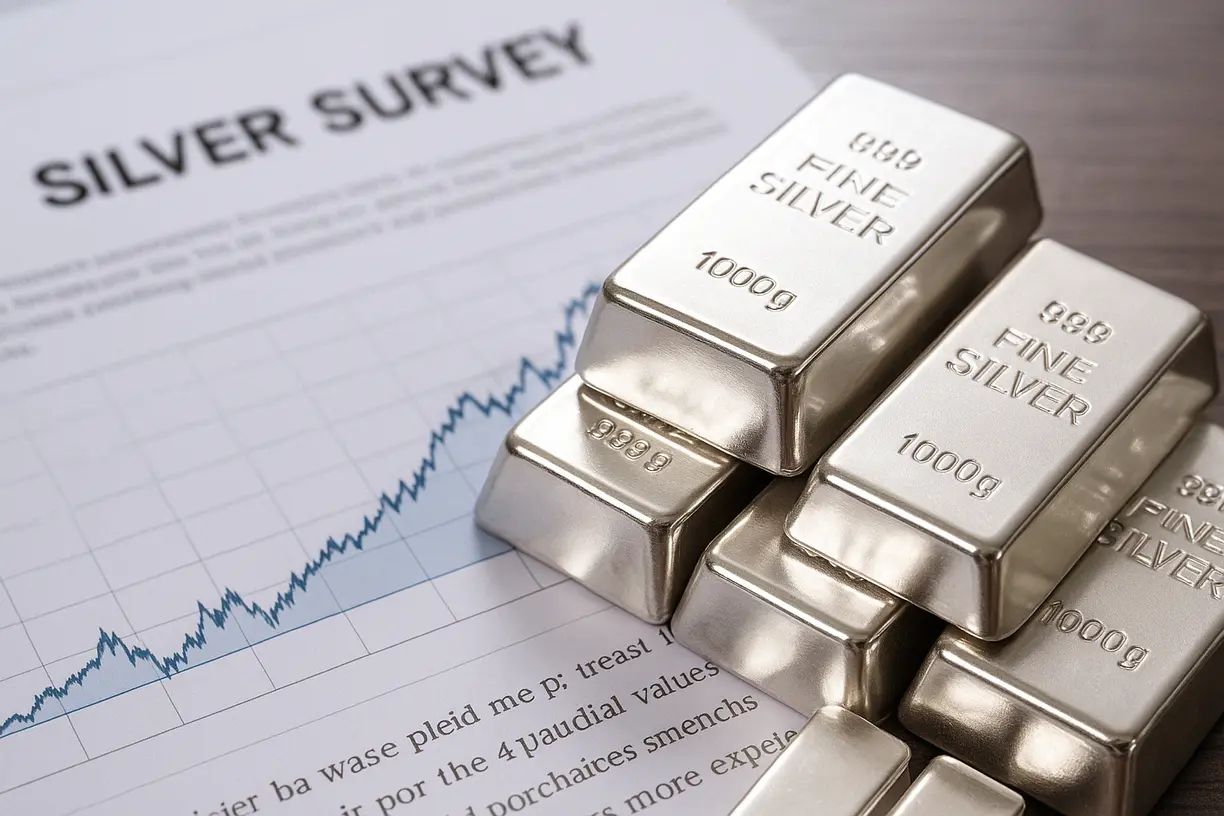 Persistent supply deficit will drive silver prices higher - Silver Institute 2025 Survey teaser image