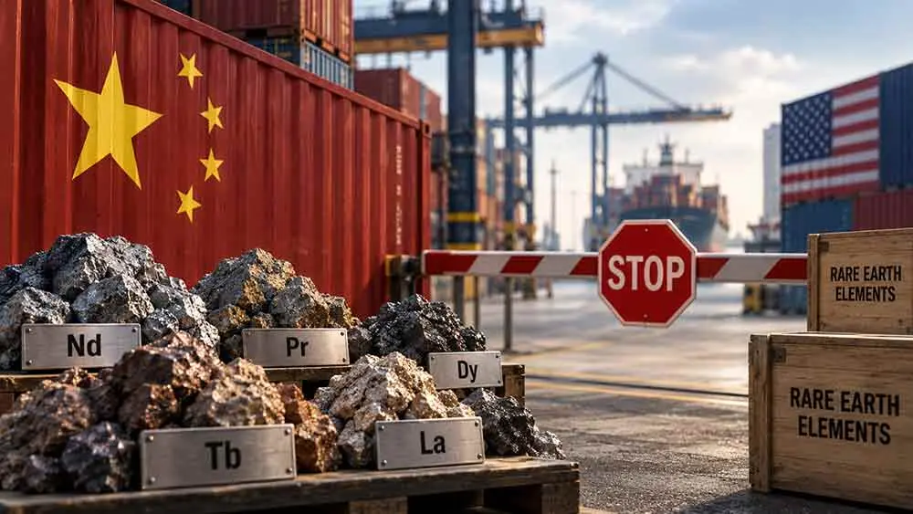 China rare earth firms halt some US shipments over geopolitical worries, sources say teaser image