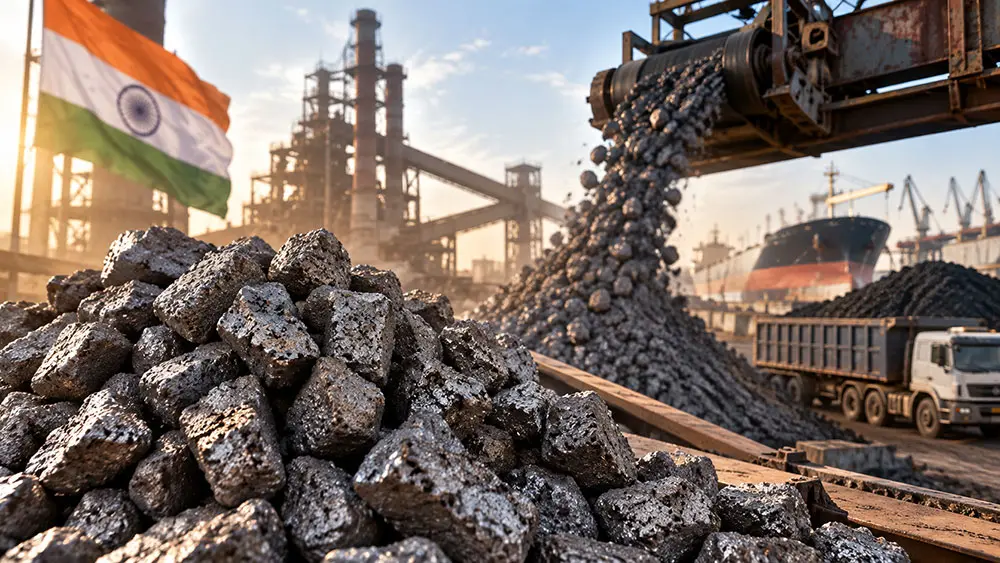 Indian sponge iron at two-year high, boosted by costly coal imports, domestic shortages teaser image