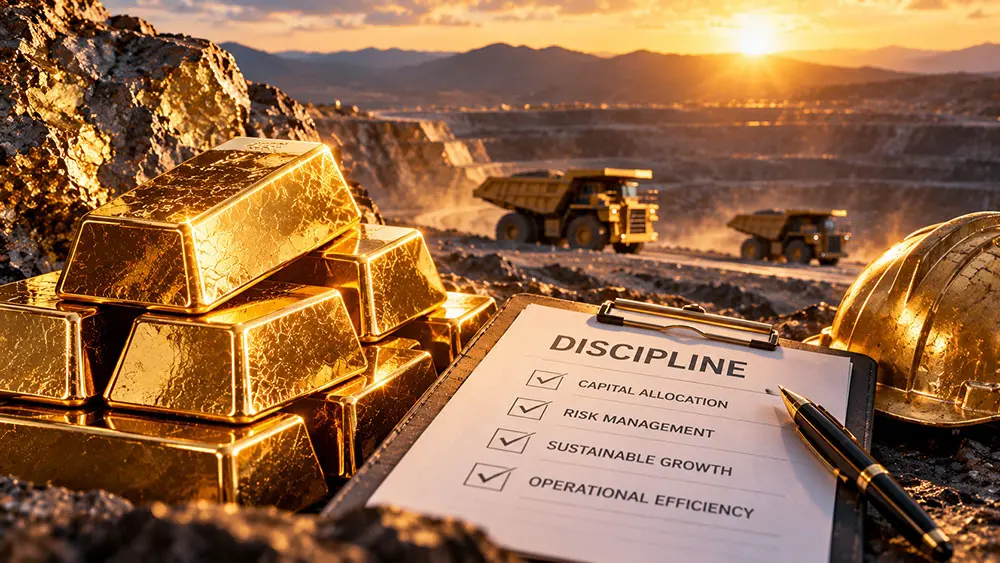 Newmont CEO urges discipline in gold industry despite higher prices teaser image