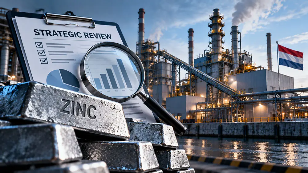 Nyrstar launches strategic review of Dutch zinc smelting operations teaser image