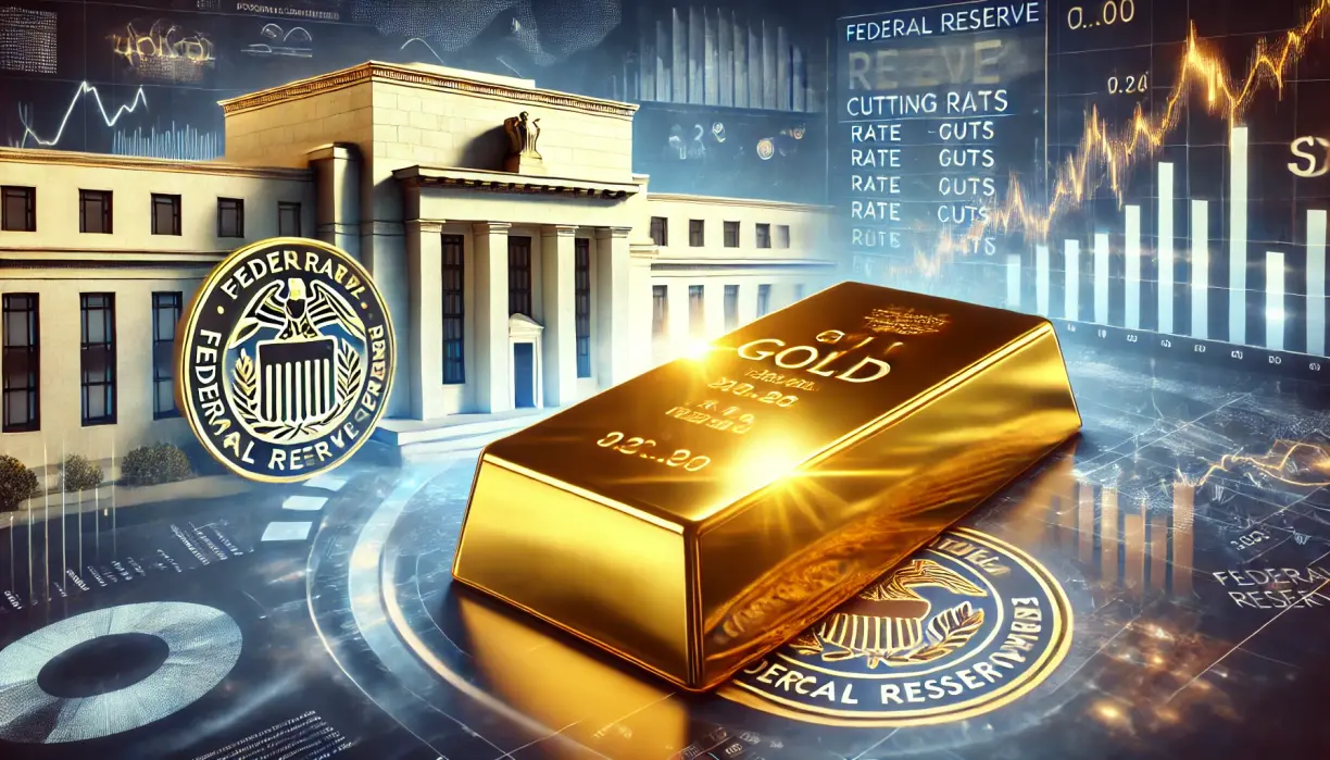 Gold shines as Fed looks to cut rates into a recession teaser image