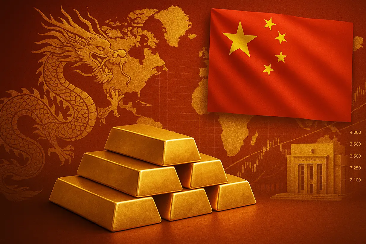 China’s central bank bought 2 tonnes of gold in August; demand is slowing but still supports long-term price uptrend. teaser image