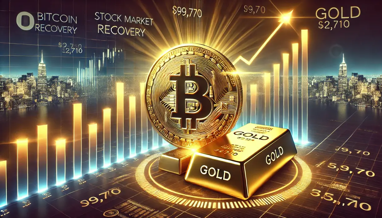 Crypto and gold surge: Bitcoin hits $99,880, gold posts strongest week in a year teaser image