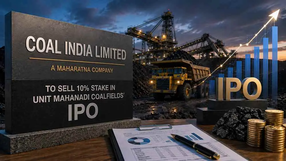 Coal India to sell 10% stake in unit Mahanadi Coalfields’ IPO teaser image