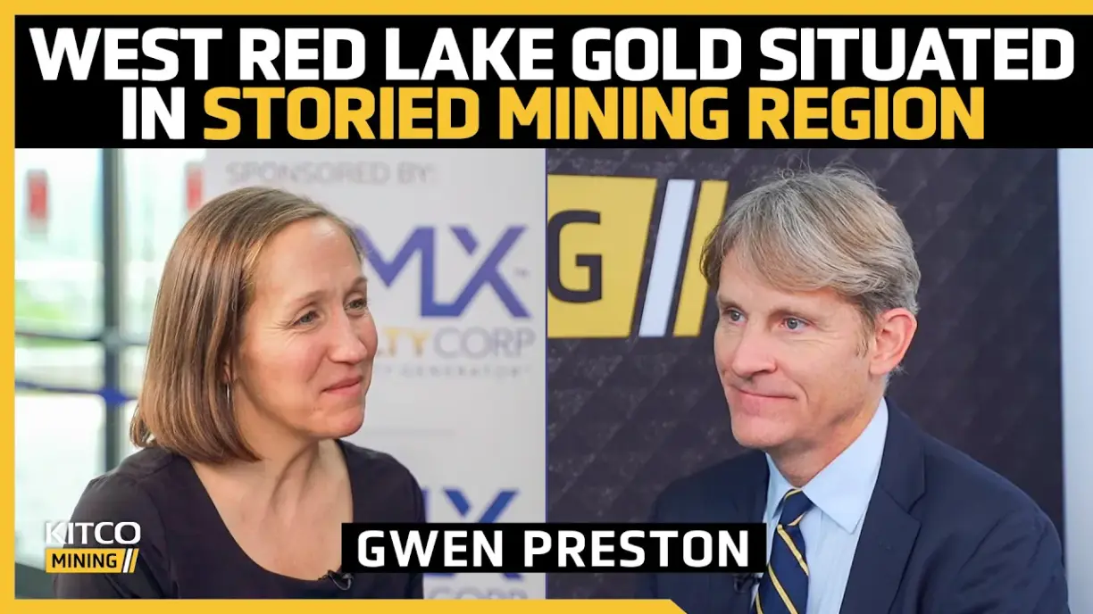 'A huge amount of this mine is already built' - West Red Lake Gold's Gwen Preston on Madsen start teaser image