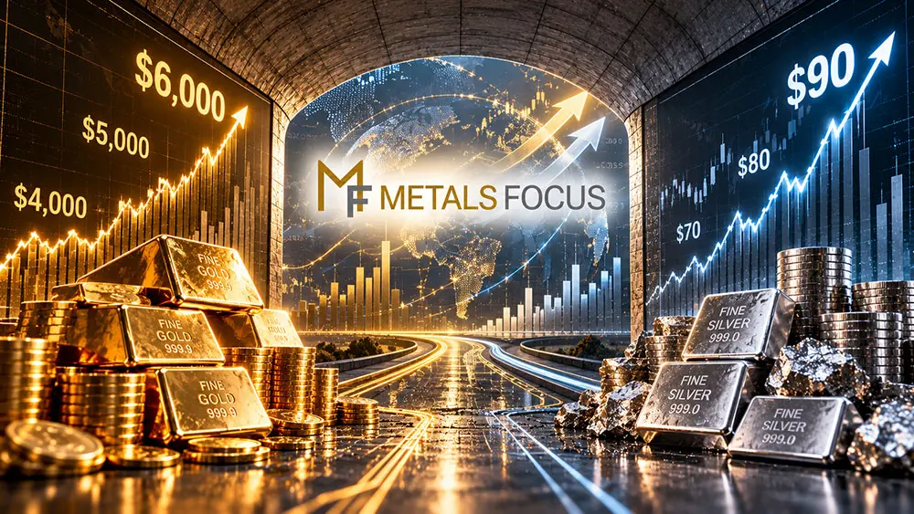 Gold's path to $6,000 and silver's return above $90 depend on renewed investor confidence – Metals Focus teaser image