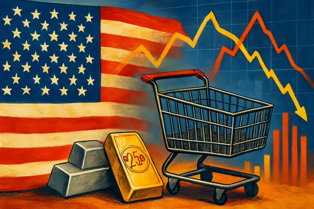 Spot gold spikes to $3,838/oz as U.S. Consumer Confidence falls to 94.2 in September teaser image