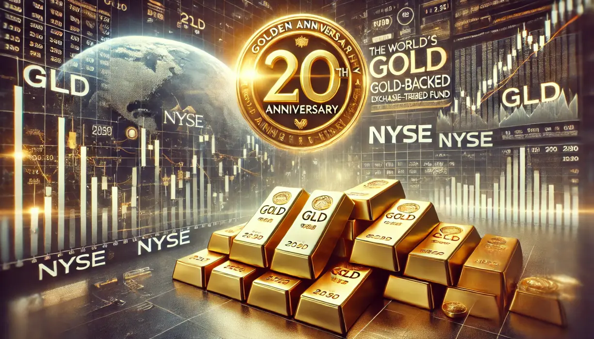 Investors interest in gold continues to grow as GLD celebrates 20th anniversary teaser image