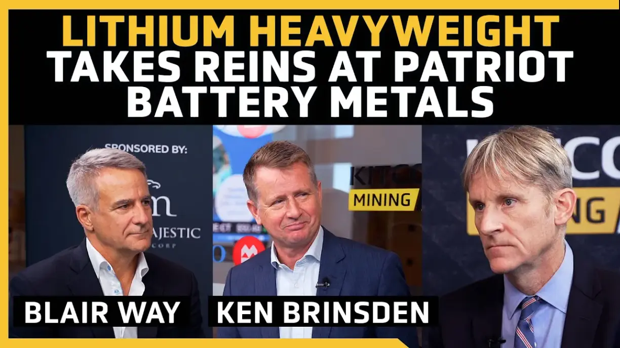 Lithium's missing link - Patriot Battery Metals new CEO Ken Brinsden sets focus on downstream teaser image