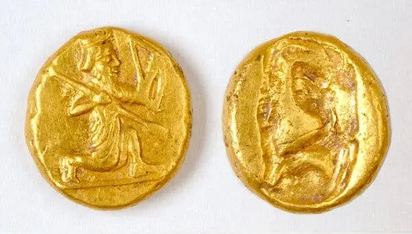 Hoard of gold coins from 400 BC found buried in Turkey teaser image