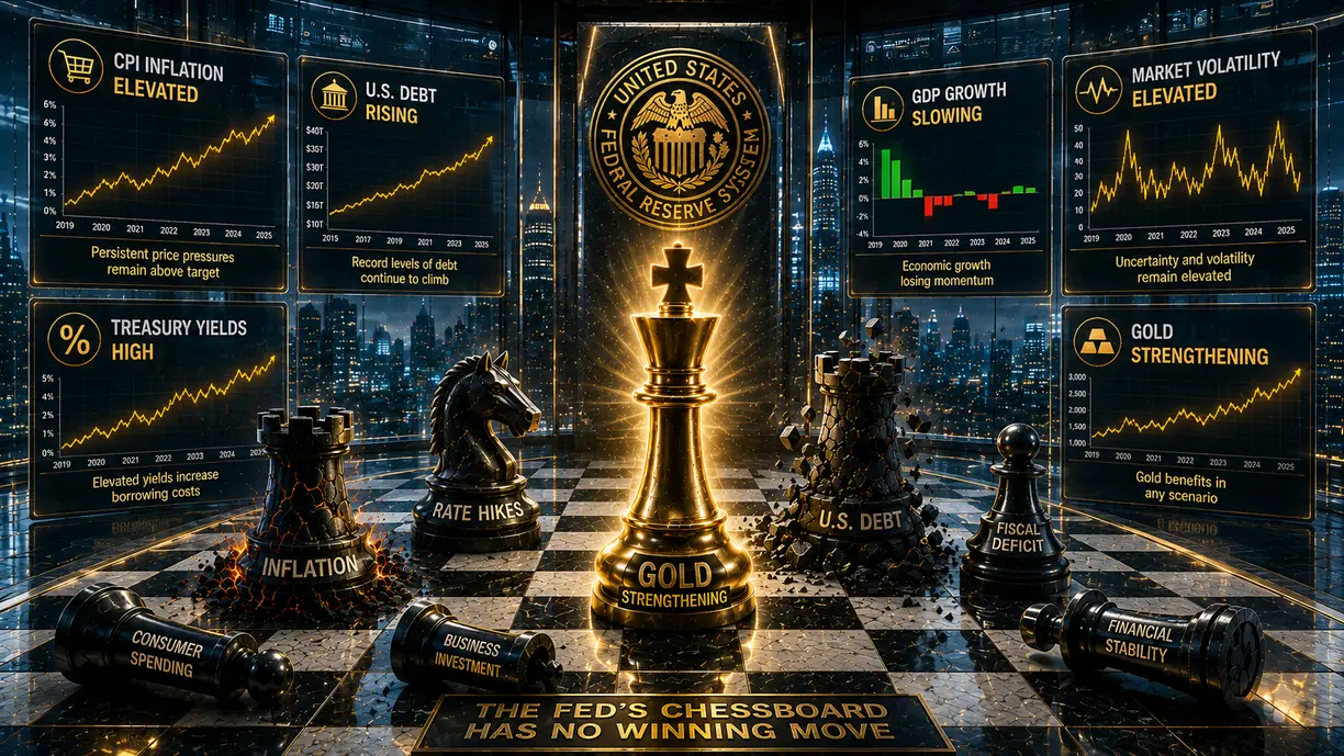 Fed trapped between inflation and debt crisis, and gold wins either way - Sprott's McIntyre teaser image