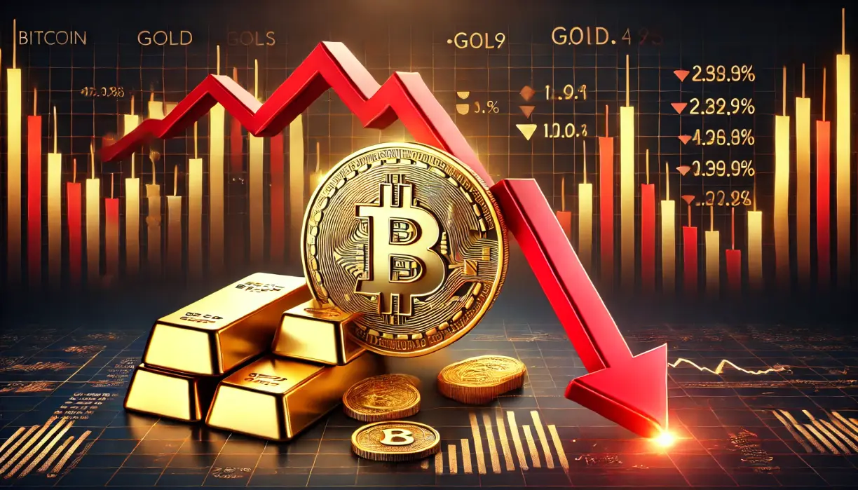 Bitcoin falls below $70k, stocks and gold struggle as bond yields surge teaser image
