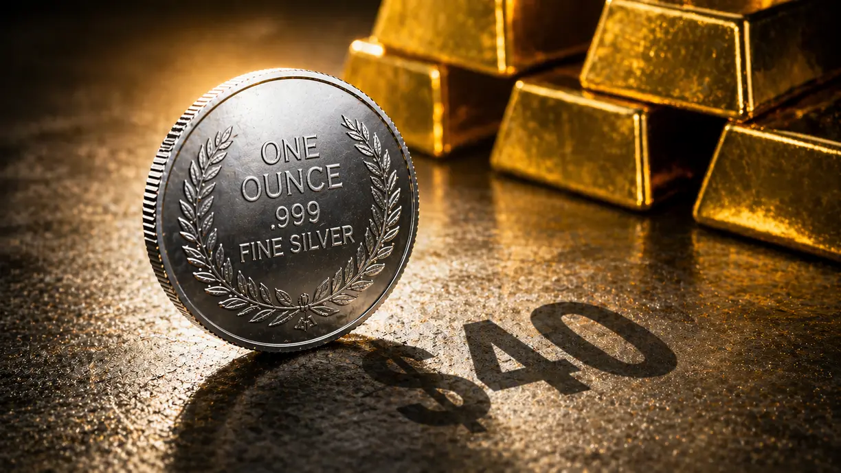 Silver’s fair value is closer to $40, but remains supported by higher gold prices - Commerzbank teaser image
