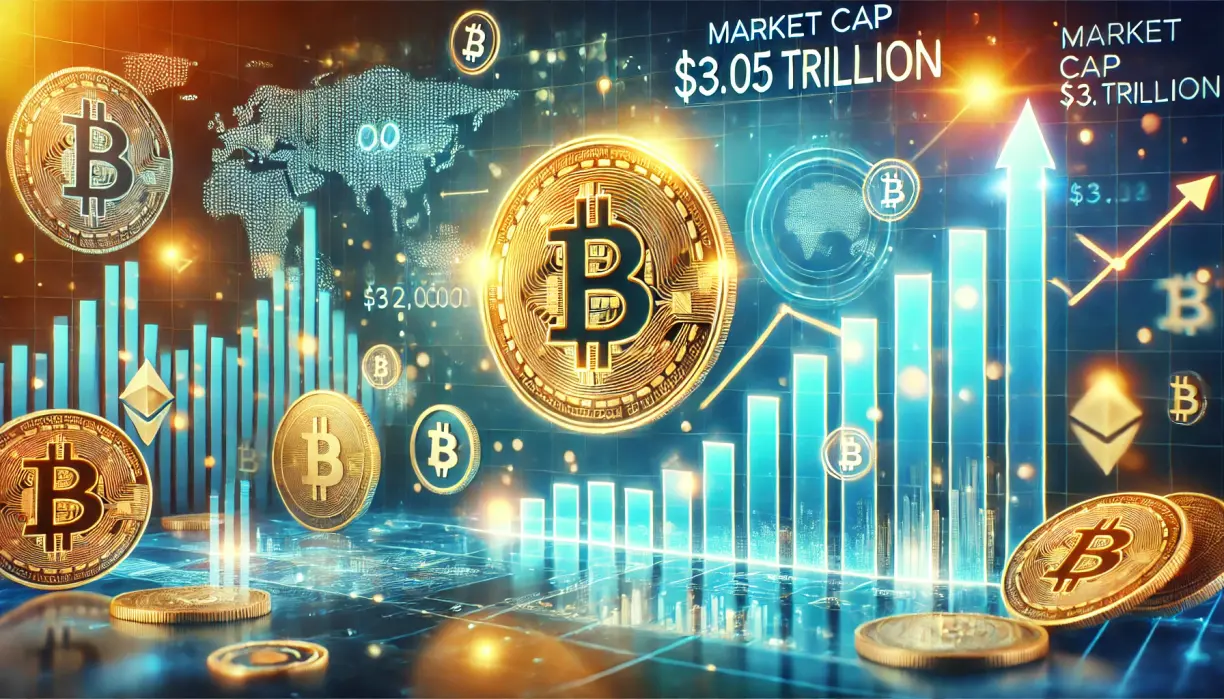 Crypto market cap hits record $3.1 trillion as Bitcoin climbs to $92k teaser image