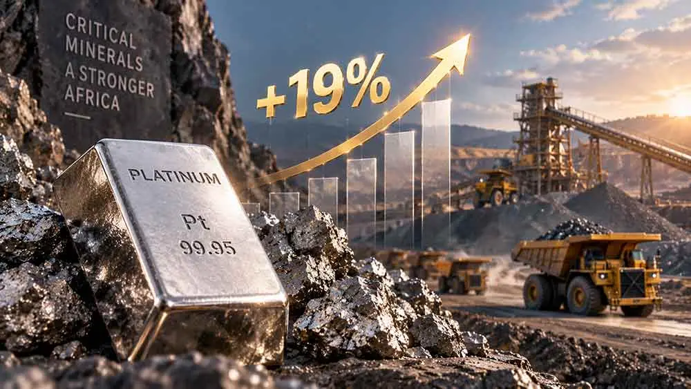 African Rainbow Minerals profit up 19% on higher platinum prices teaser image