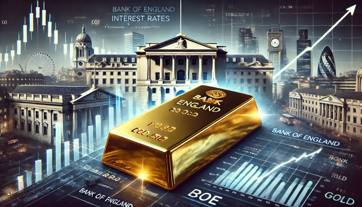 Gold at session highs against British pound as BoE cuts interest rates teaser image