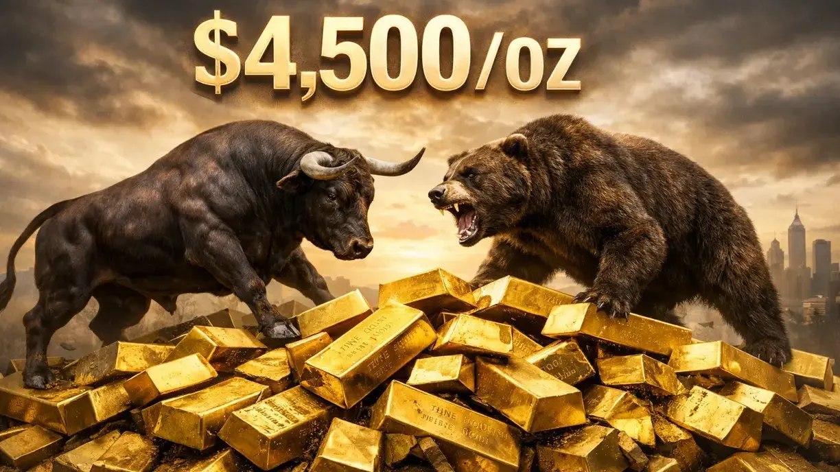 Wall Street flips firmly bullish after gold’s late-week recovery, Main Street sentiment sours with jobs data on deck teaser image