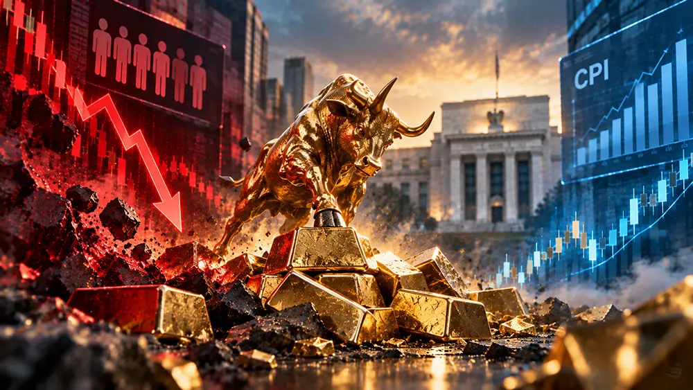 Gold claws back from brutal jobs selloff as markets brace for key inflation data  teaser image