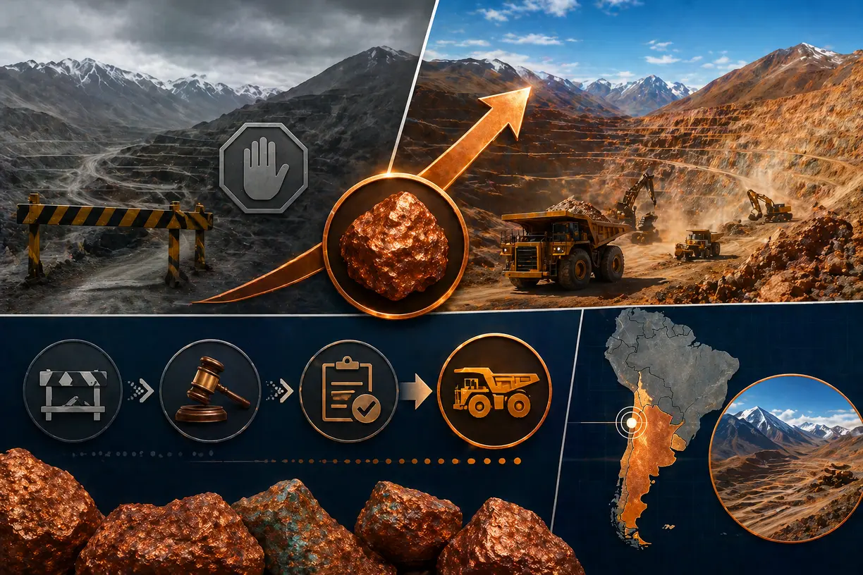Argentina court lifts suspension on Vicuna copper project teaser image