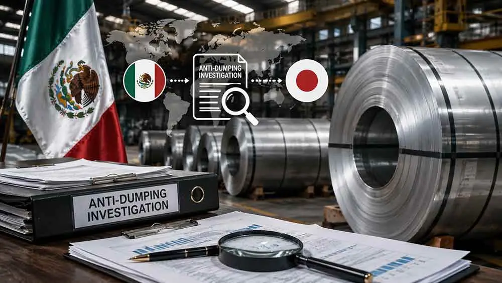Mexico starts anti-dumping investigation into Japan’s steel sheets teaser image