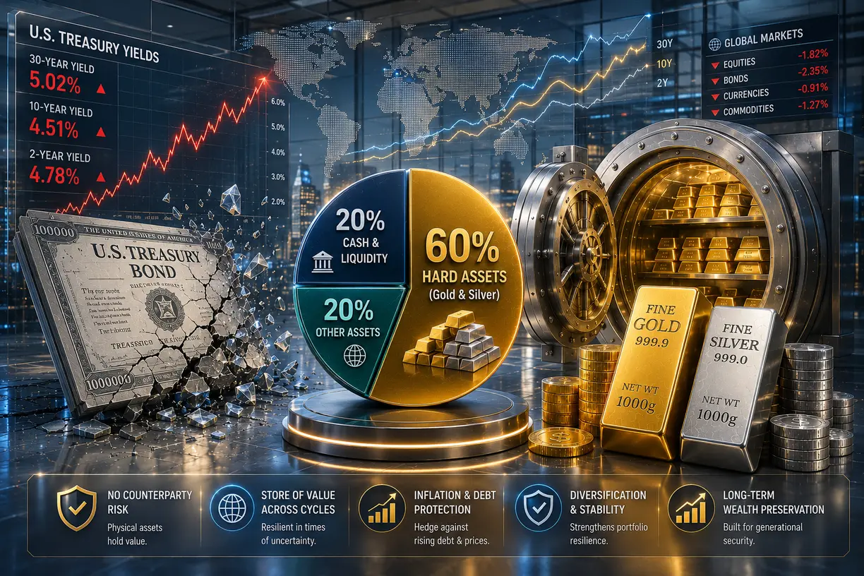 Gold, silver and the new fear behind elevated bond yields teaser image