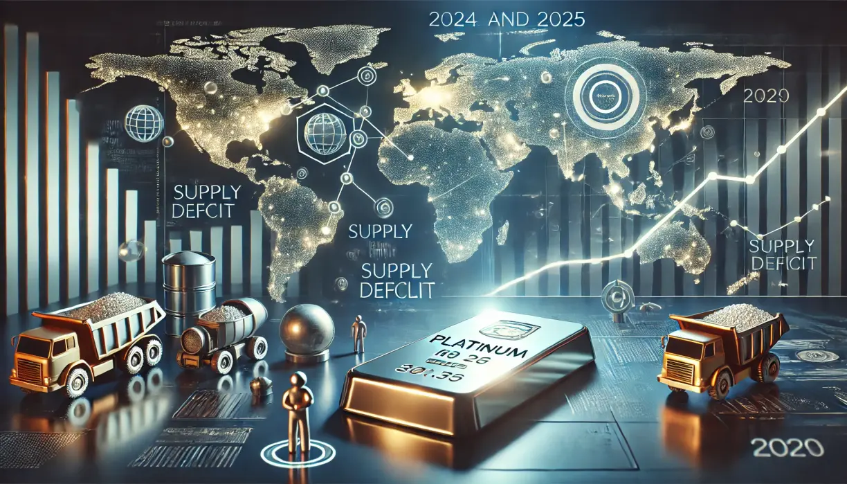 Platinum market to see deficit in 2025 for third consecutive year teaser image