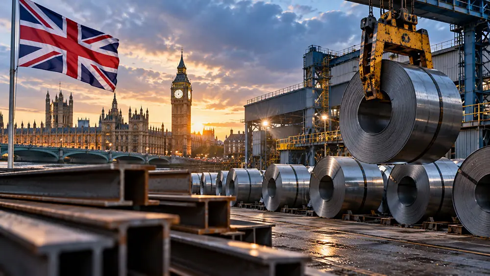 UK government seeks to acquire insolvent specialist steelmaker teaser image