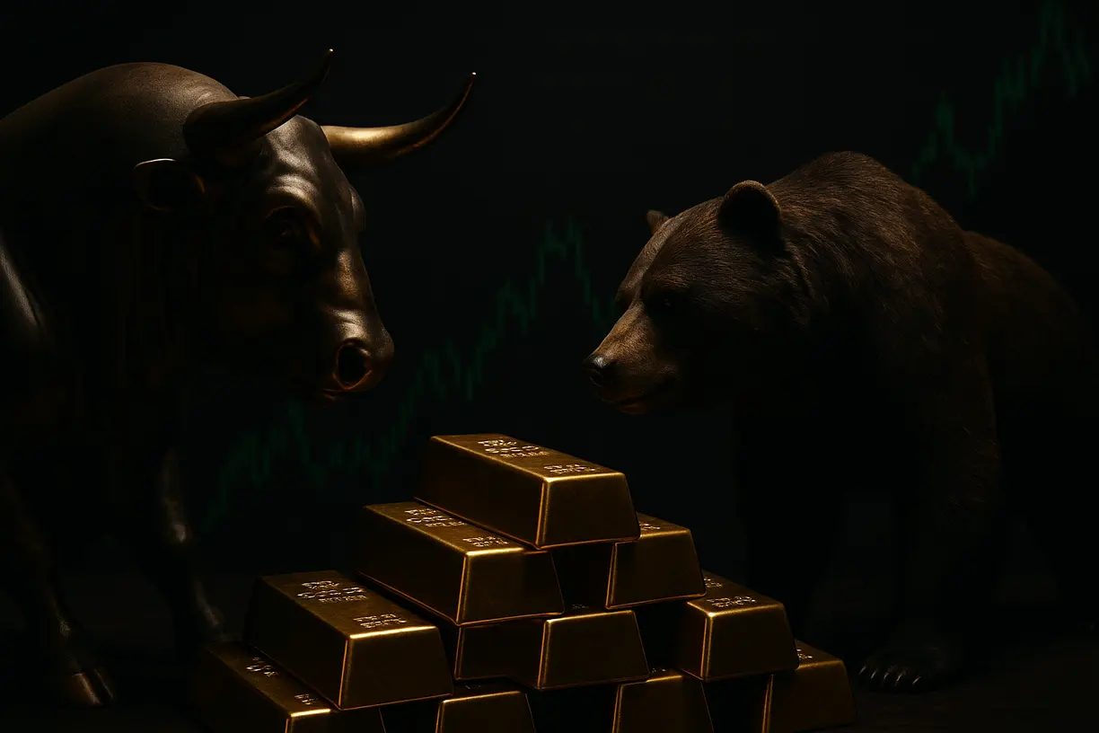 Wall Street evenly divided on gold’s near-term direction, Main Street retains its bullish bias with a raft of consumer data on deck teaser image