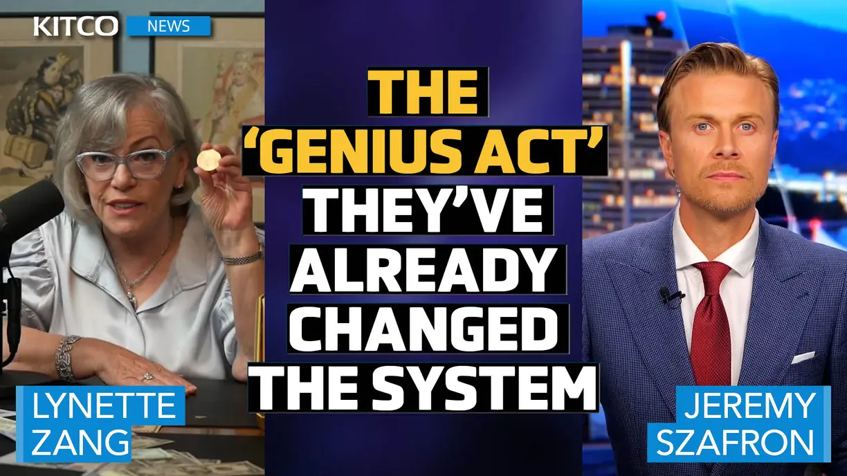 Zang warns "Genius Act" will trigger hyperinflation, sees "globally coordinated" gold confiscation ahead teaser image