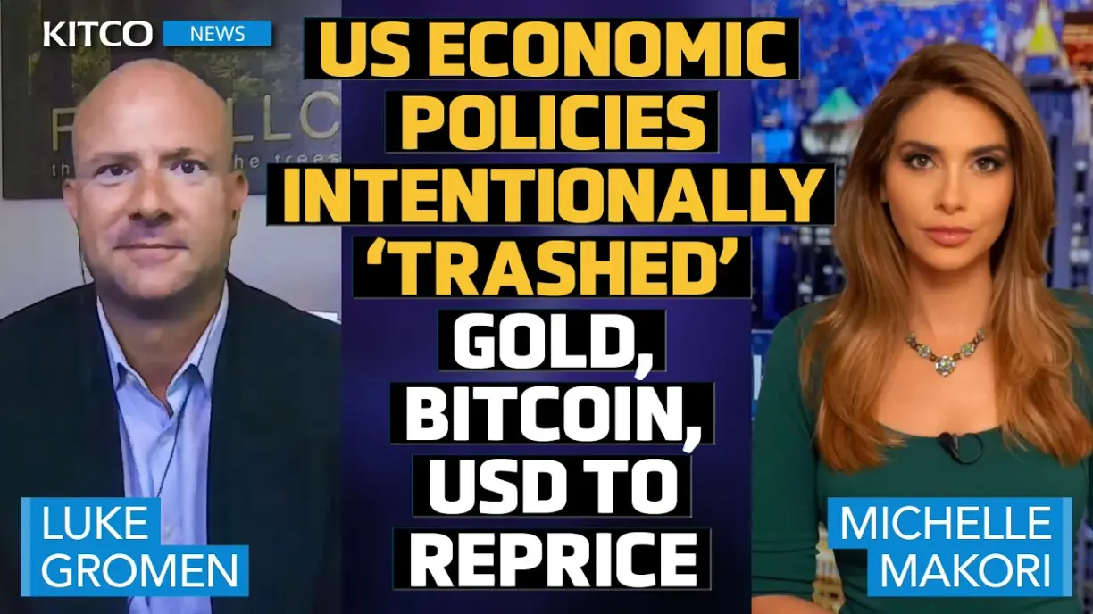 Gold - the new reserve asset: Price target of $7k-$15k by 2030 is just a return to the ‘long-term average,’ Bitcoin at $420k? Luke Gromen teaser image