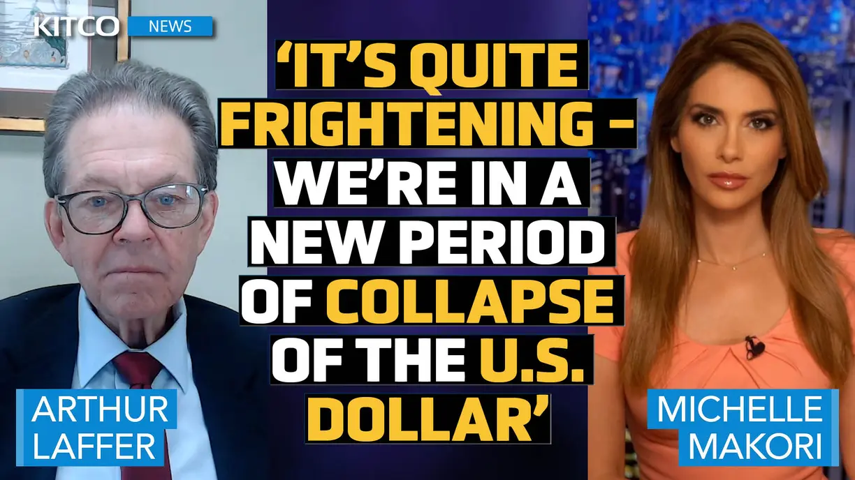 U.S. dollar is becoming 'unhinged paper currency,' worst it's ever been, 'radical revolutionary economic policies needed' – Art Laffer  teaser image