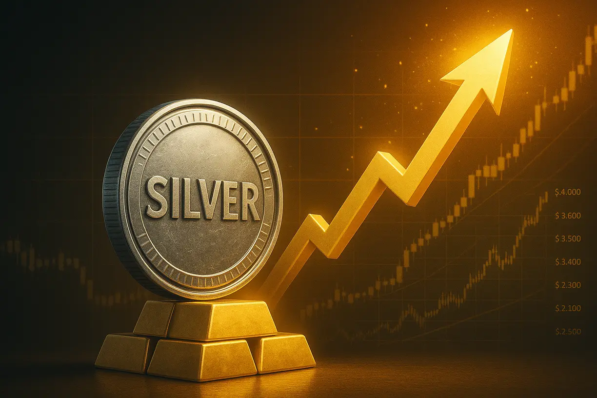 Silver at 14-year high, tracking for new record peak teaser image