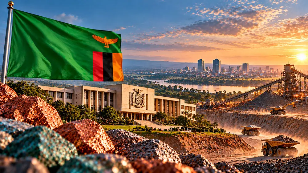 Zambia’s president appoints new mines minister in cabinet changes after election teaser image